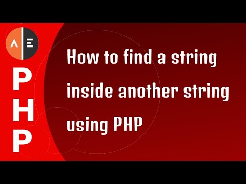 php find string  Update New  How to find a string inside another string using PHP