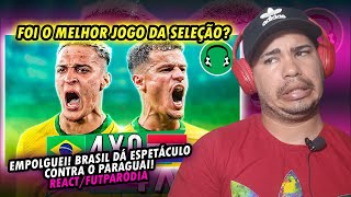 ♫ EMPOLGUEI! BRASIL DÁ ESPETÁCULO CONTRA O PARAGUAI! | Paródia Leilão - Glória Groove {REACT}