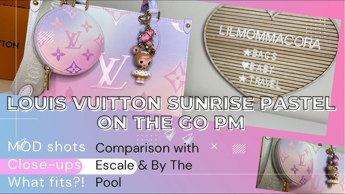 2022 Louis Vuitton Sunrise Pastel Onthego PM & Kirigami Unboxing/Mod Shots  