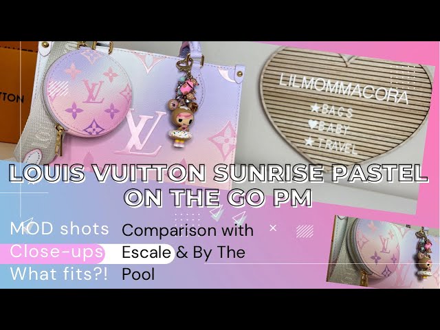 Louis Vuitton PM ON THE GO Limited Edition!! SUNRISE PASTEL