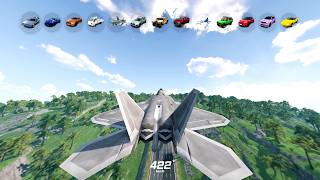 Instant 600 MPH Acceleration 🚀 Which Vehicle Can Survive ?🤔   BeamNG.Drive screenshot 2