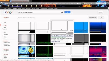 ~ Xat ~ How to make a Background image