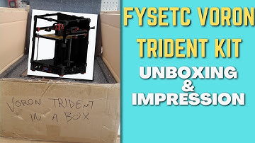 Voron Trident Fysetc Kit Unboxing - Planning the next build