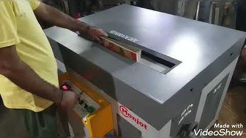 Notebook  Making Machine | Notebook Squaring Machine |Notebook Cutting Machine |👌👌👌👌