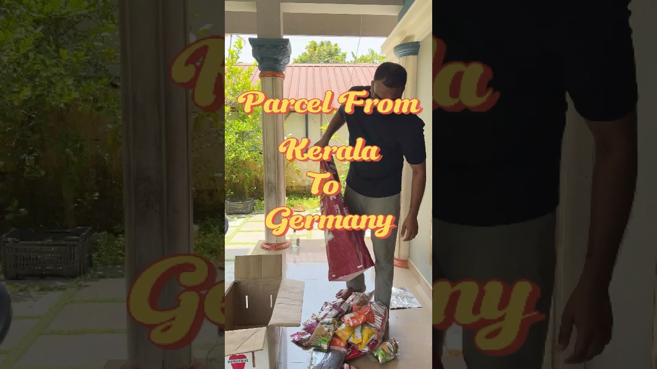 ജർമനിയിലേക്ക് parcel അയച്ച് മൂഞ്ചി guyss 