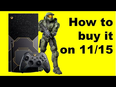 Halo XSX Launch Day 11/15: How to Buy, Where to find the Halo Infinite Xbox Series X Console