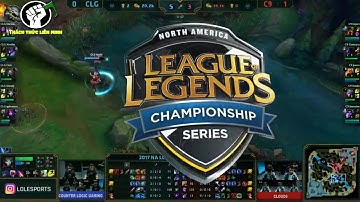 C9 vs CLG Game 2 | Cloud9 vs. Counter Logic Gaming | NA LCS Spring 2017 Week 2 Day 3