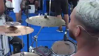 Banda Parangolé - Groove Percussão (big big, Emerson timbal, Menino Ruan)