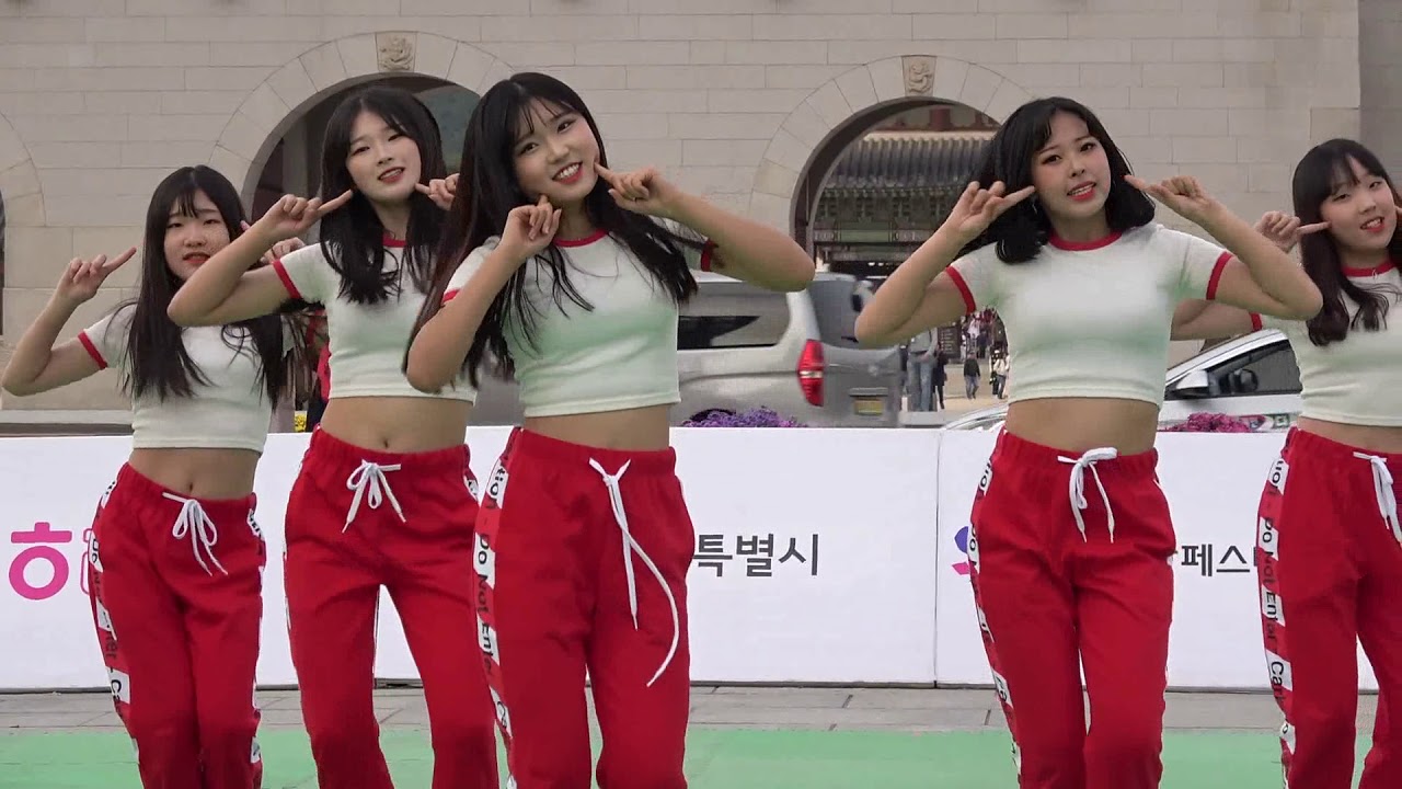 옵세스 중학생 댄스팀 청소년 아리랑댄스파티 광화문광장