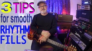 3 tips for smooth rhythm fills | tim pierce | learn to play | guitar lesson