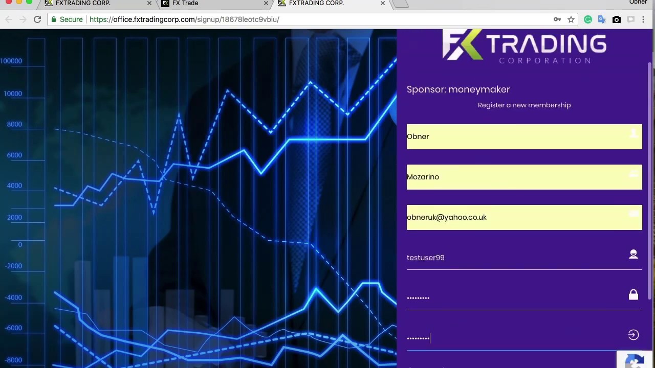 How to Register for FX TRADING - Step by Step Video
