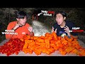 Trauma mukbang keripik pedas jajanan sd di tempat 4ngker bareng weda lagi part 5