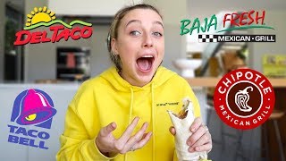 ULTIMATE BURRITO TASTE TEST