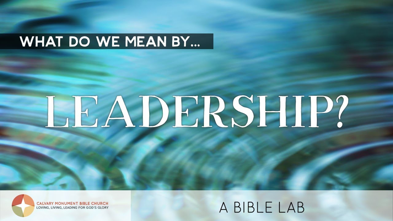 What Do We Mean By Leadership WDWMB 4 YouTube