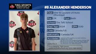 Famous Alex Henderson Player Highlights | Tiro Sports International ID World Cup 2022 Wealth