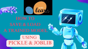 Machine Learning Tutorial Python - 4: How to Save and Load a Trained Model Using Pickle and Joblib