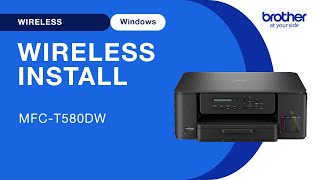 MFCT580DW wireless setup - Windows