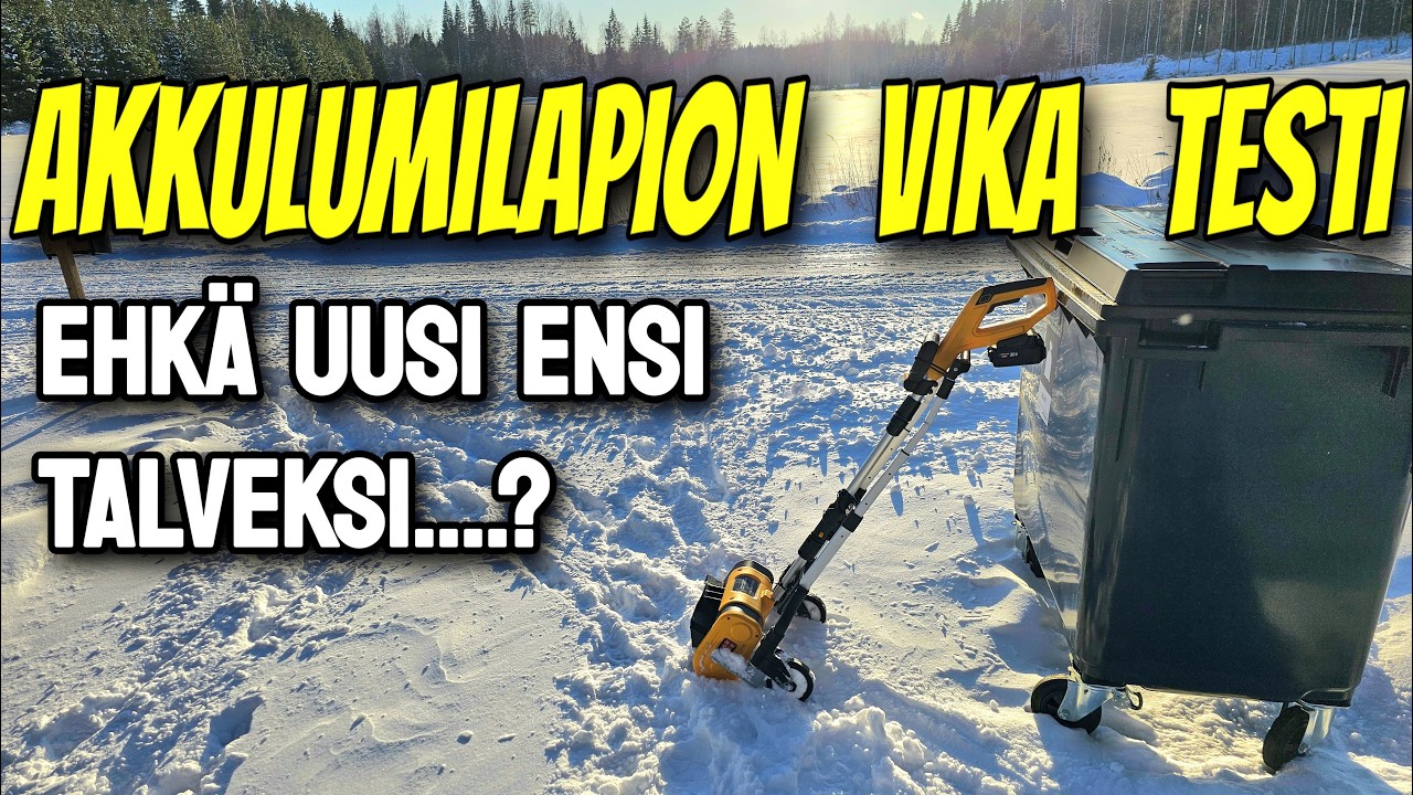 Akkulumilapion vika testi  Ostaisinko sähkölumilapion uudelleen?