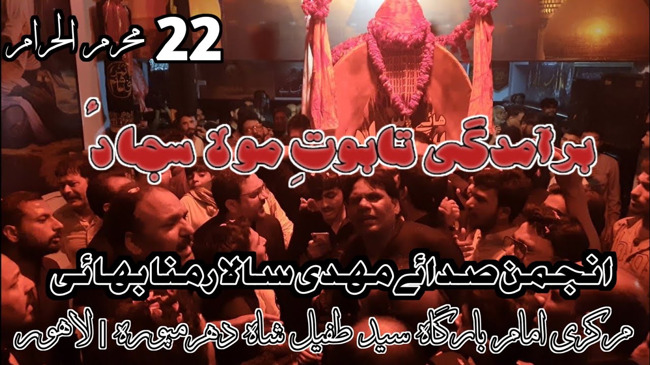 22 Muharram 2024 | 29 July | Sajjad Laee Aey Mushkil | Anjuman Saday Mehdi Sallar Munna Bhai