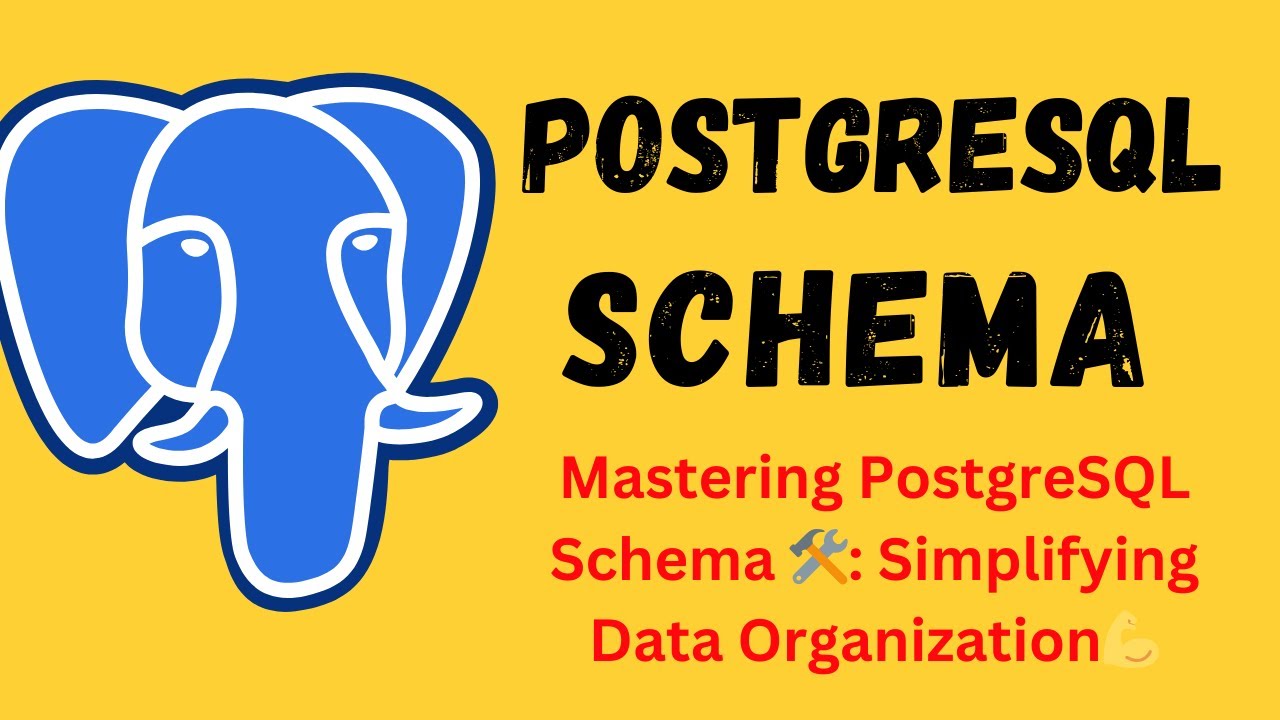 | PostgreSQL Tutorial In Hindi | Schemas | Schemas Types | Schemas In ...