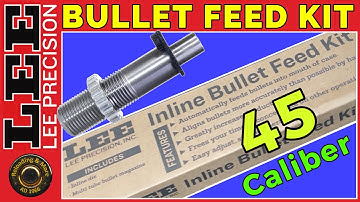 The Lee Bullet Feeder Kit 45 Caliber. Item 92009. (What comes in the box?)