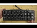 Клавиатура проводная Defender HB47045370 / Мембранная thumbnav video 1