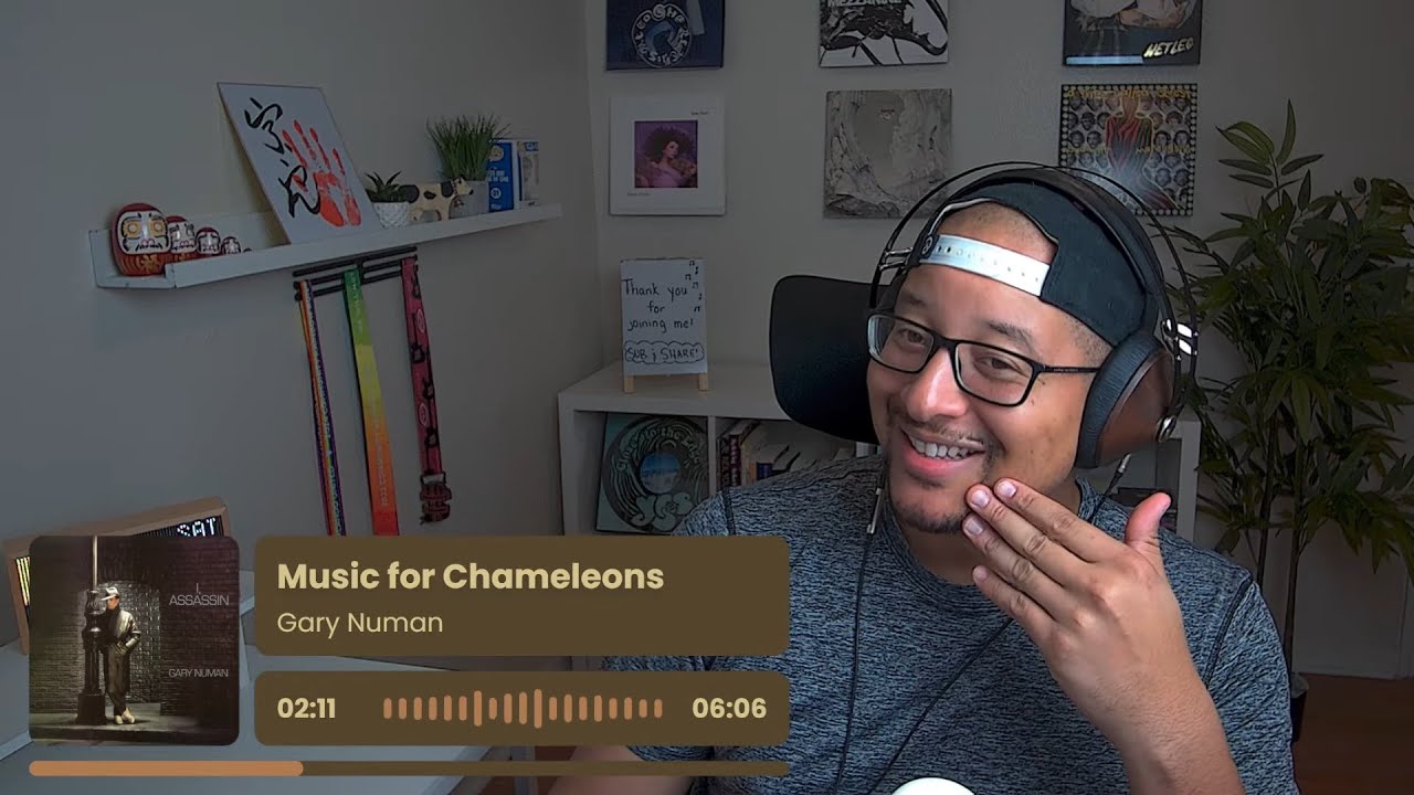 Gary Numan- Music for Chameleons REACTION AND REVIEW