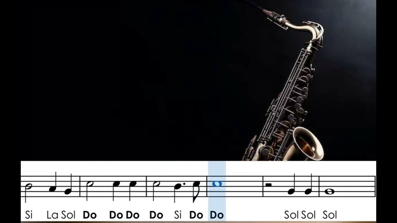 • Sou Feliz | Hino 398 Cantor Cristão - Partitura simplificada com as notas 🎷