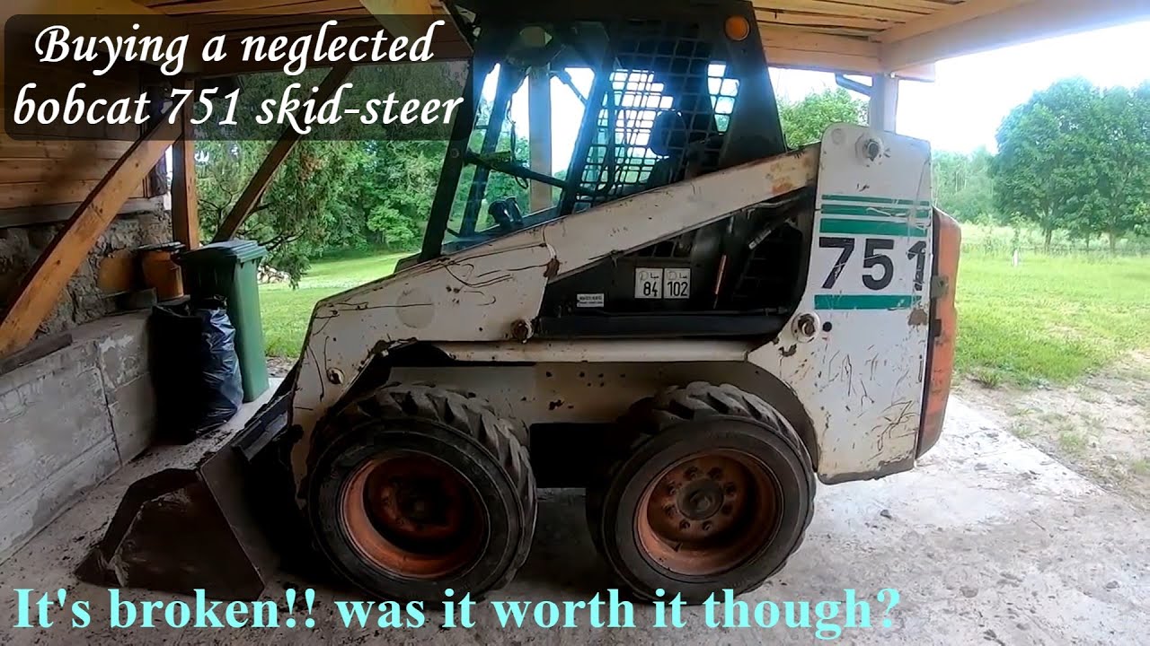 Buying a used bobcat skidsteer YouTube