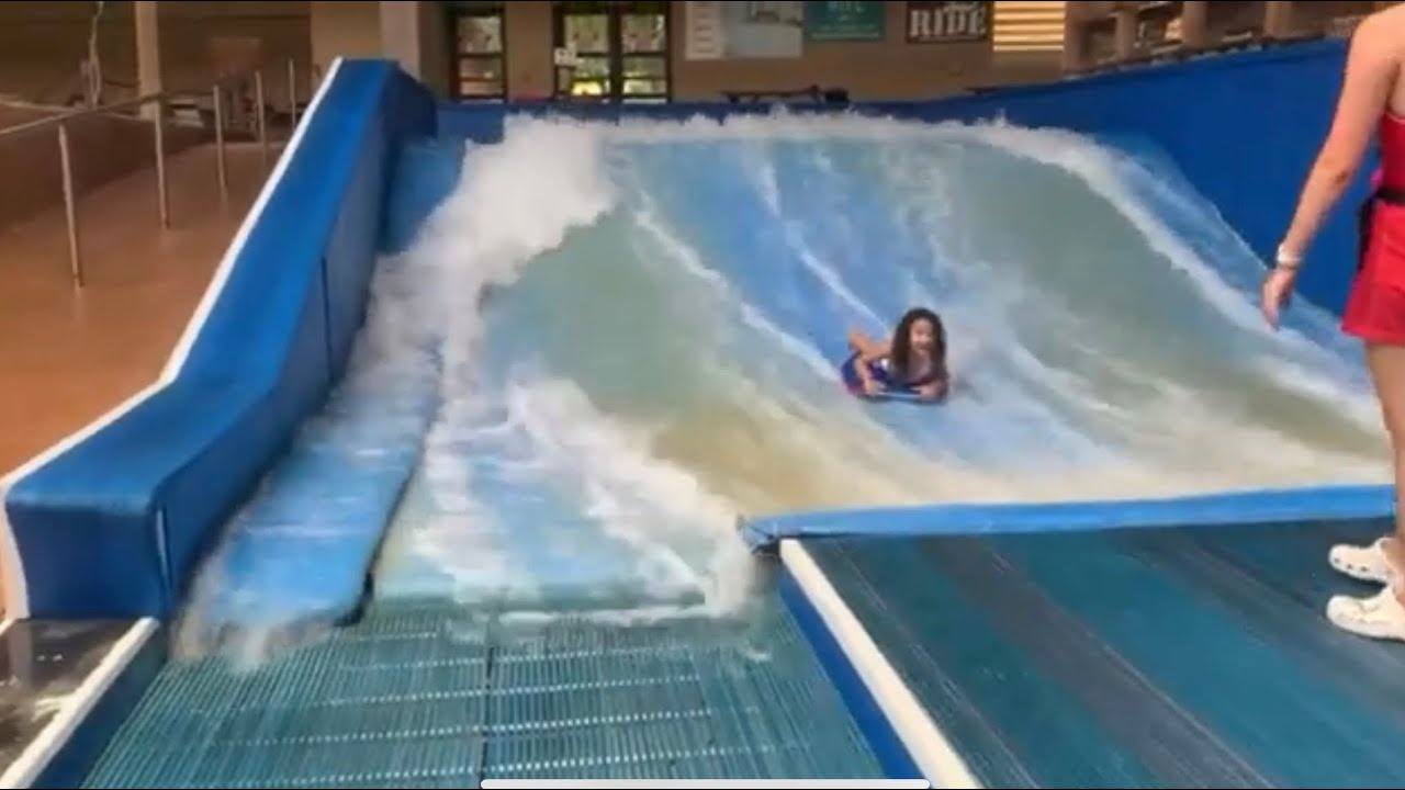 Surfing FAILS INDOOR WATERPARK H20oohh! at Split Rock Resort Pocono