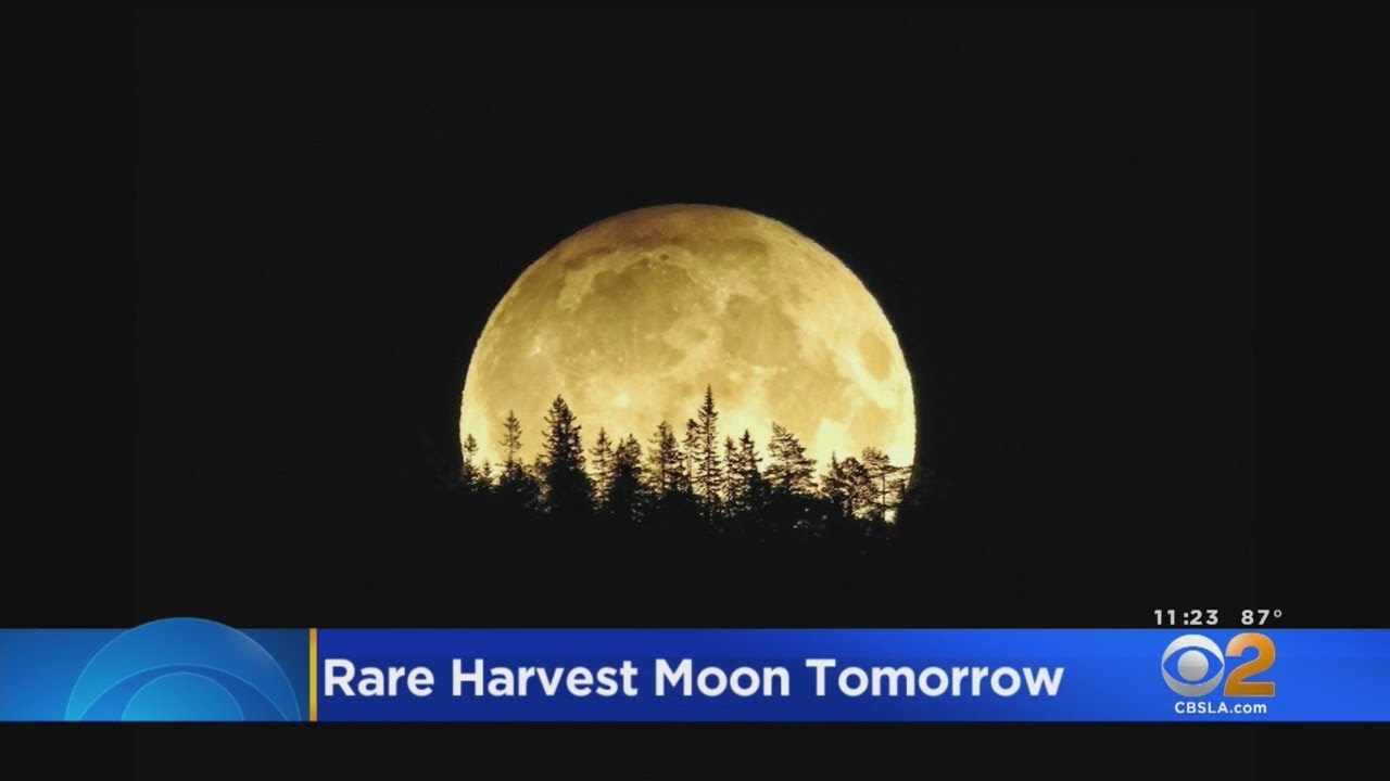 Harvest Moon To Fall On Friday The 13th - YouTube