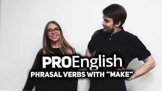 Phrasal verbs with 