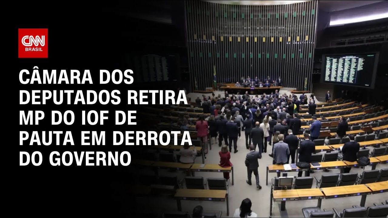 Em derrota para governo, Câmara retira de pauta MP que renderia R$ 17 bilhões | CNN ARENA