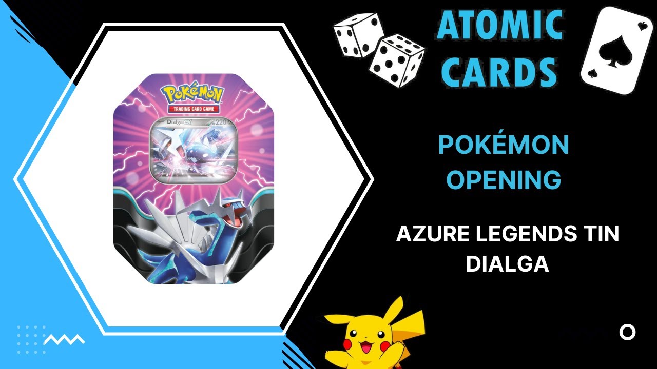Pokmon Opening - Azure Legends Dialga ex Tin Pokmon Opening - Azure Legends Dialga ex Tin