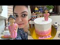 2 Pound Cute Semi Fondant Cake | Special Cake for Mom, Dadi &amp; Family | Easy Theme Cake |