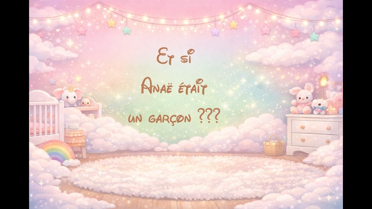 ET SI ANAE ETAIT UN GARCON, CA DONNERAIT QUOI ???