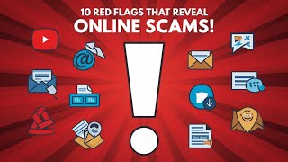 10 Red Flags That Reveal Online Scams! new