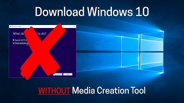 How to Download official Windows 10 ISO without Media Creation Tool