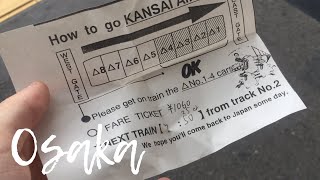 Riding Osaka’s JR Line to Kansai Airport