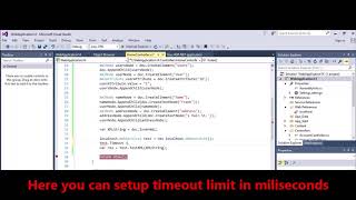 MVC -  Web Service -  Increase time limit on response from a web service