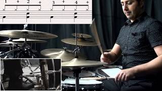 How to play Eye of the Tiger - Survivor - Drum Lesson