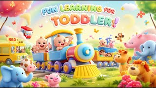 ABC Magic Train 🚂 | Learn A to Z with Animals & Sounds for Toddlers | PlayPeep screenshot 2