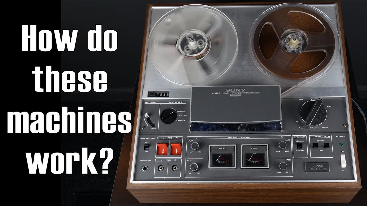 Exploring a Reel to Reel Tape Recorder: Sony TC-366 