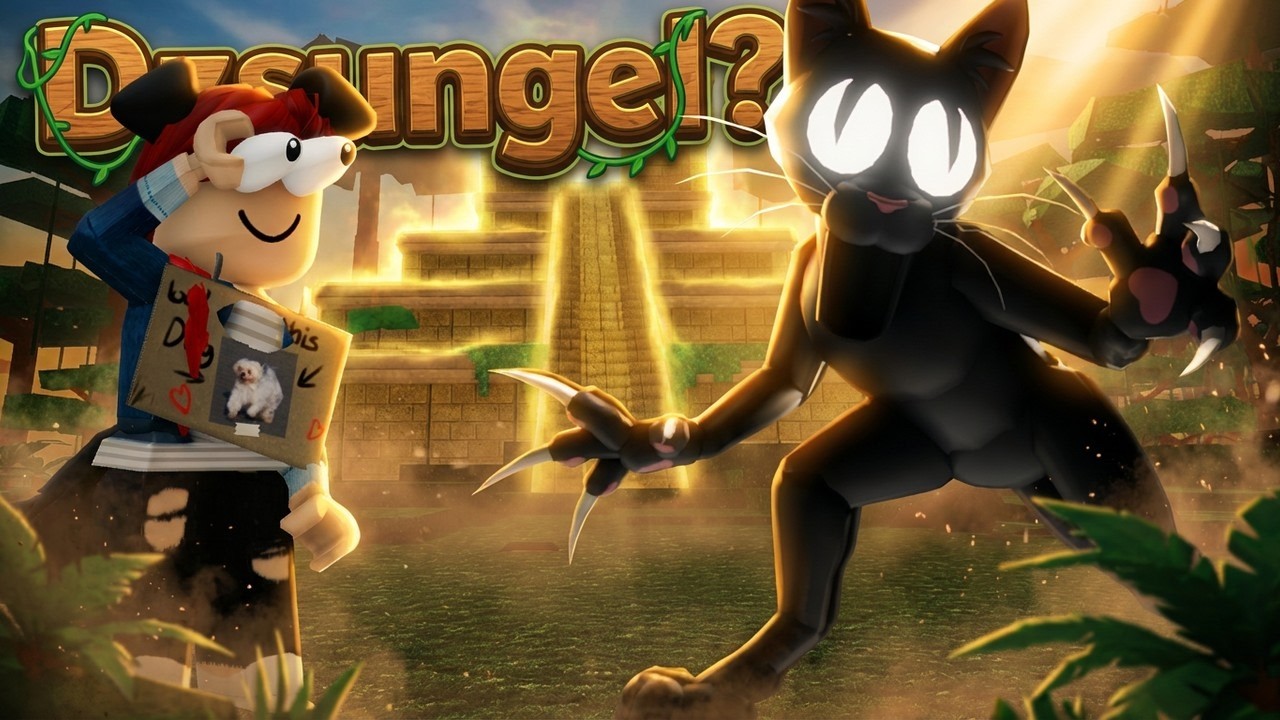 99 ÉJSZAKA, de az ÚJ SZÖRNY EGY CICA?! - 99 Nights in the Forest - Roblox w/Immu