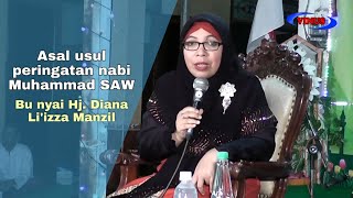 Sejarah Maulid Nabi Muhammad SAW | Bu Nyai Hj. Diana Li'izza Manzil