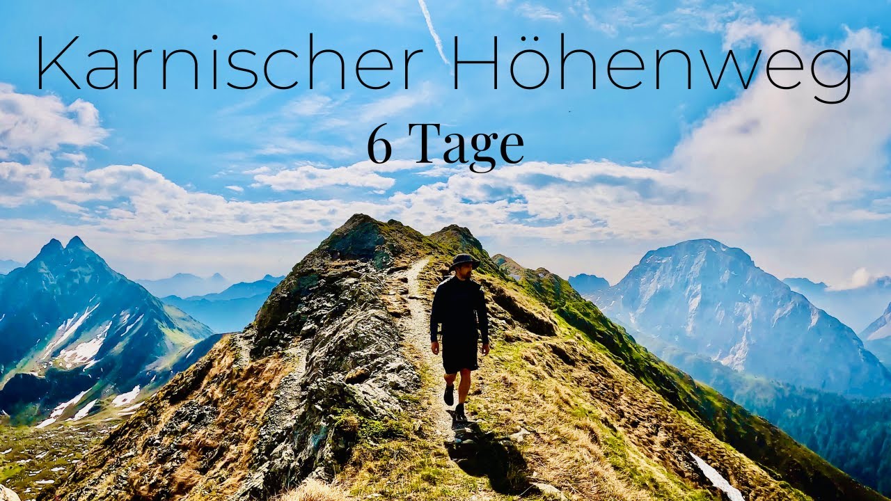 Karnischer Höhenweg  (6 Tage) Hüttenwanderung | Plöckenpass - Sillian