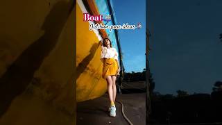 How to Pose on a Boat for Instagram Photos | Easy Pose Ideas #shorts #pose
