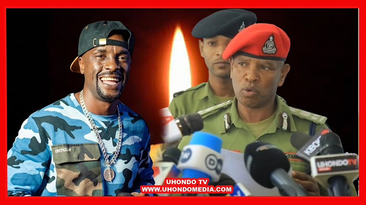 KIFO CHA MANDOJO JESHI LA POLISI LIMETOA TAARIFA RASMI/ MTU MMOJA ANASHILIWA