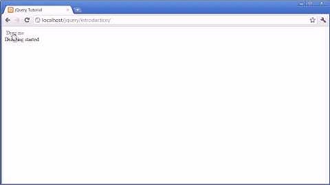 jQuery Tutorial - 143 - Draggable
