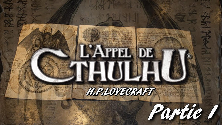 L'APPEL DE CTHULHU - H.P LOVECRAFT - Chapitre I (Lu par le Conteur Geek)